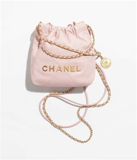 chanel mini gold beige|CHANEL 22 Mini Handbag.